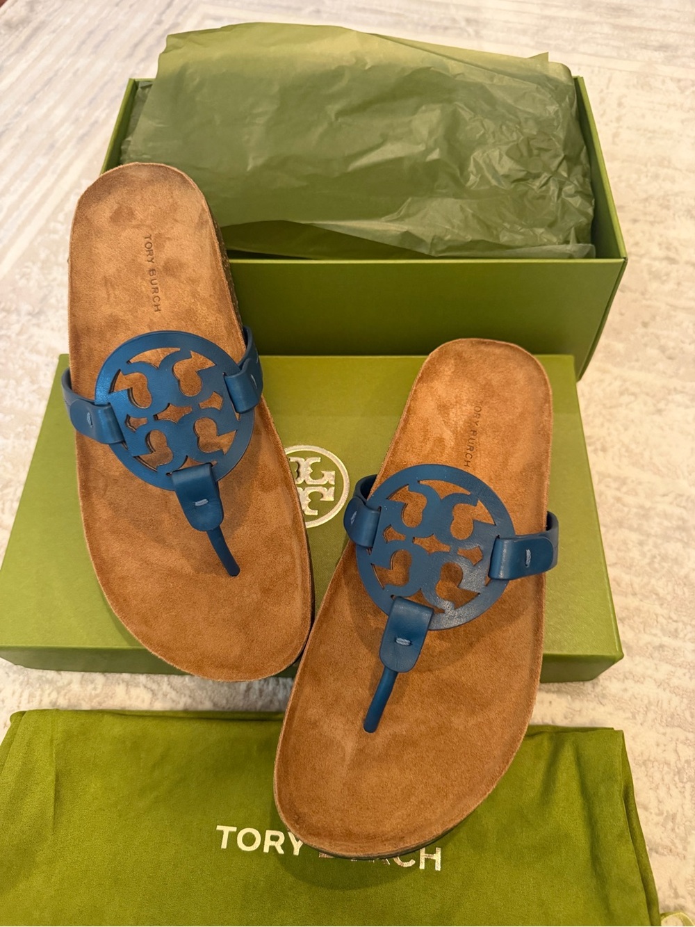 Tory Burch Miller Cloud Sandals - Picture 3 of 8